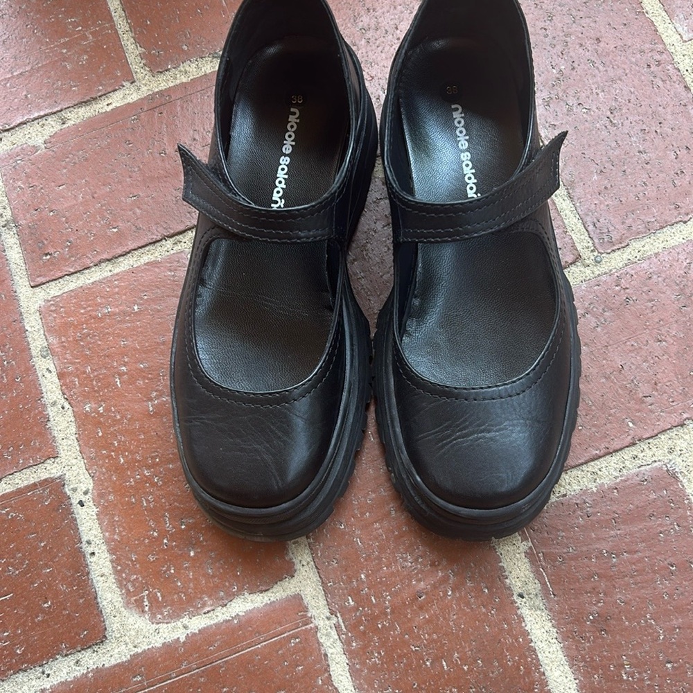 NICOLE SALDAÑA Black Nadia 2.0 Sneakers - Picture 3 of 4